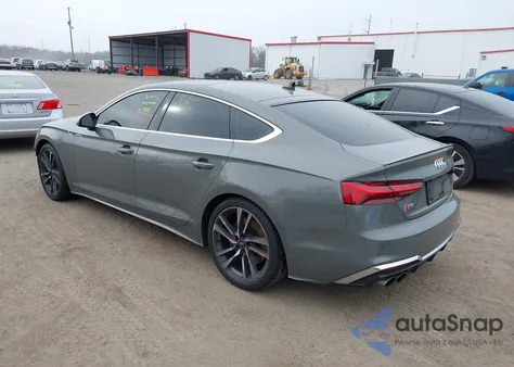 2023 Audi S5 Sportback Premium Plus Tfsi Quattro Tiptronic z USA, uszkodzony, nr VIN WAUC4CF59PA068885